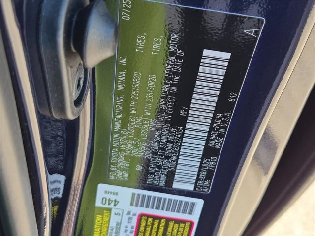 2025 Toyota Sienna Platinum 7 Passenger