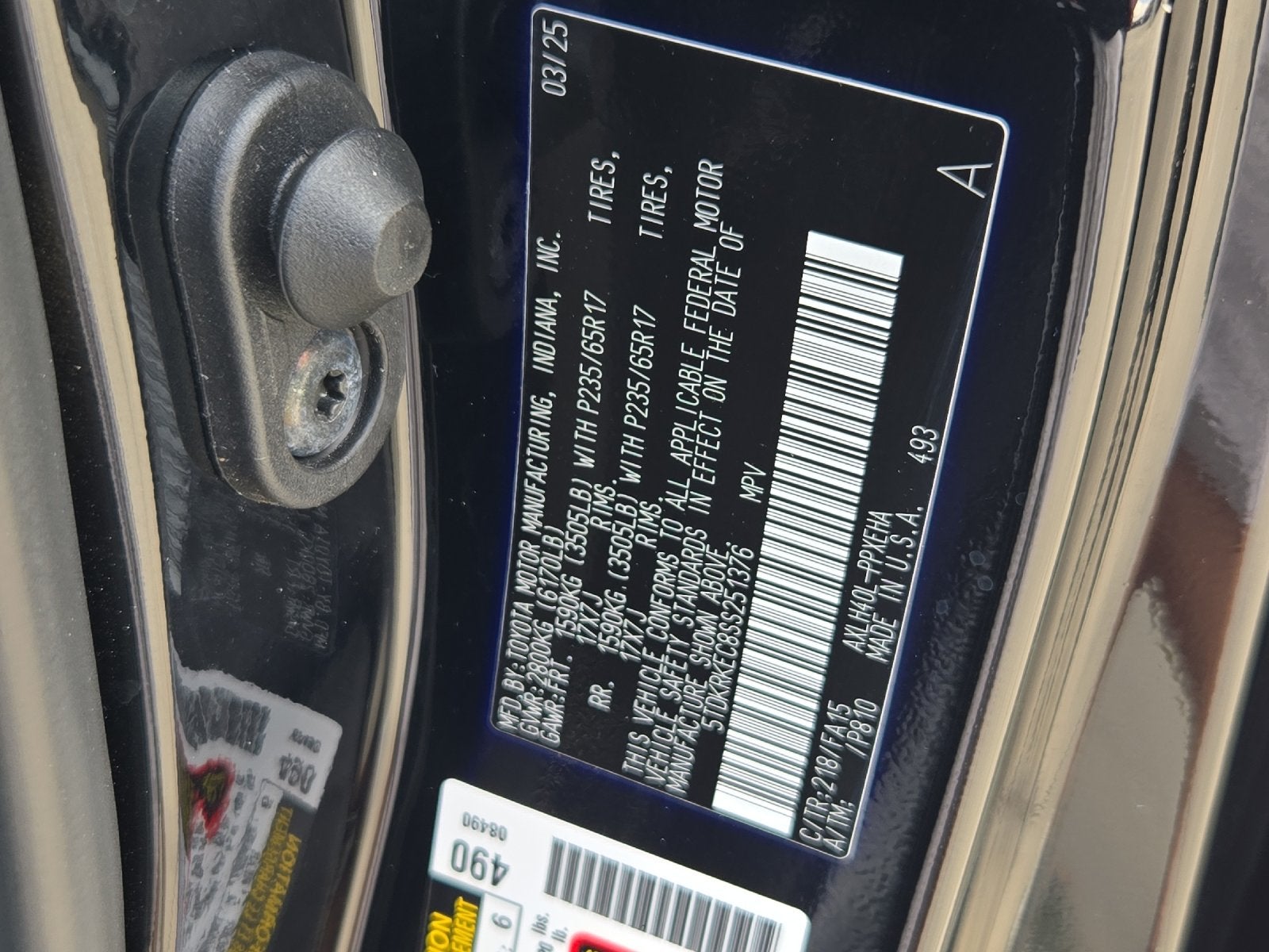 2025 Toyota Sienna LE 8 Passenger