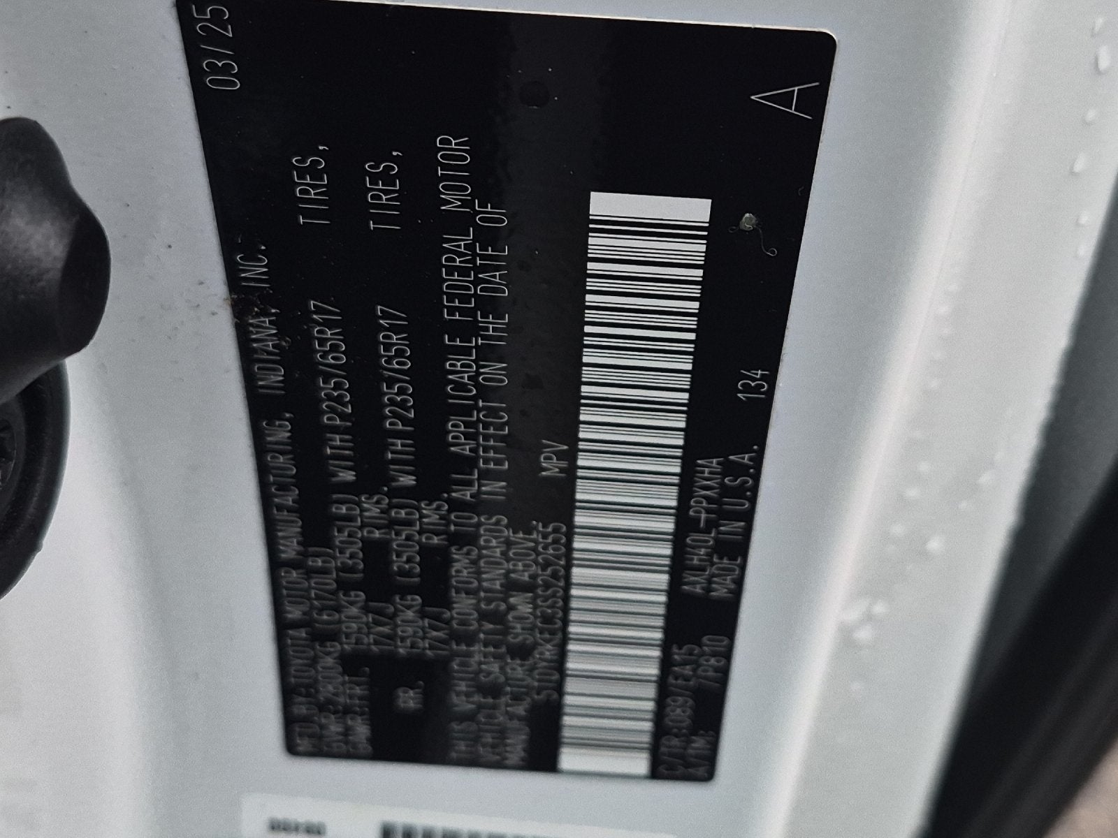 2025 Toyota Sienna XLE 8 Passenger