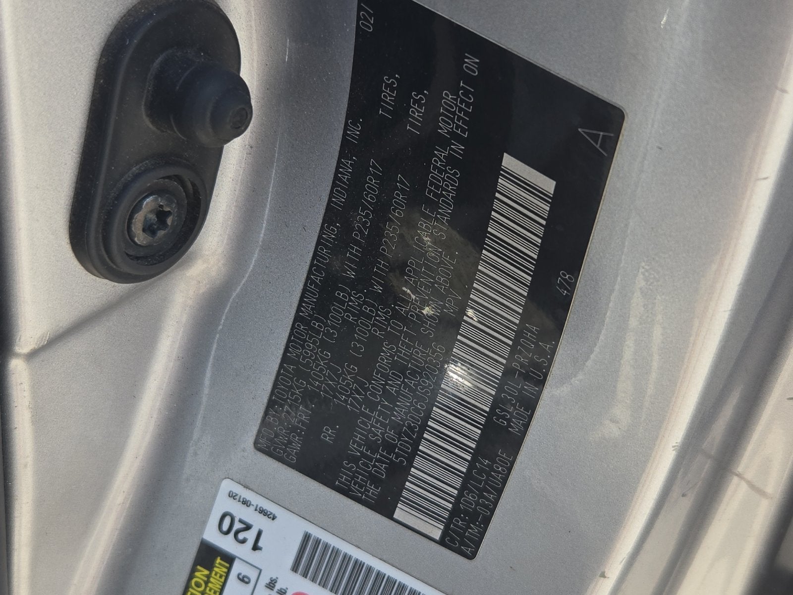 2018 Toyota Sienna XLE 8 Passenger