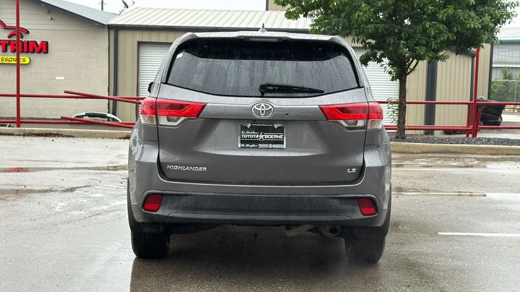 2018 Toyota Highlander LE Plus