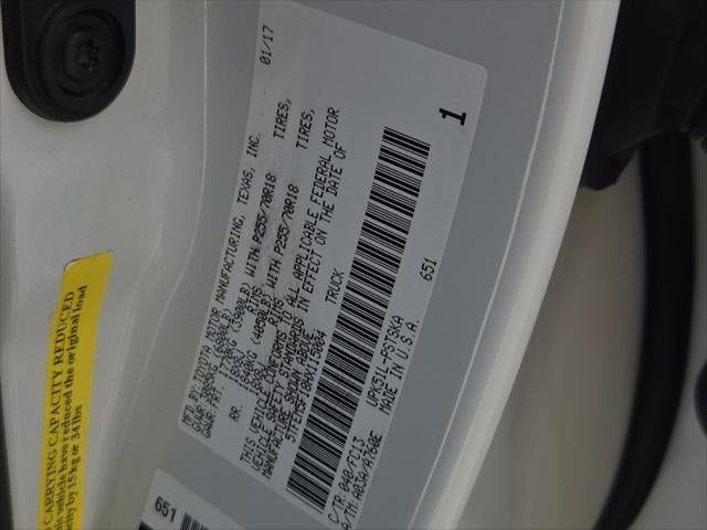 2017 Toyota Tundra SR5 4.6L V8