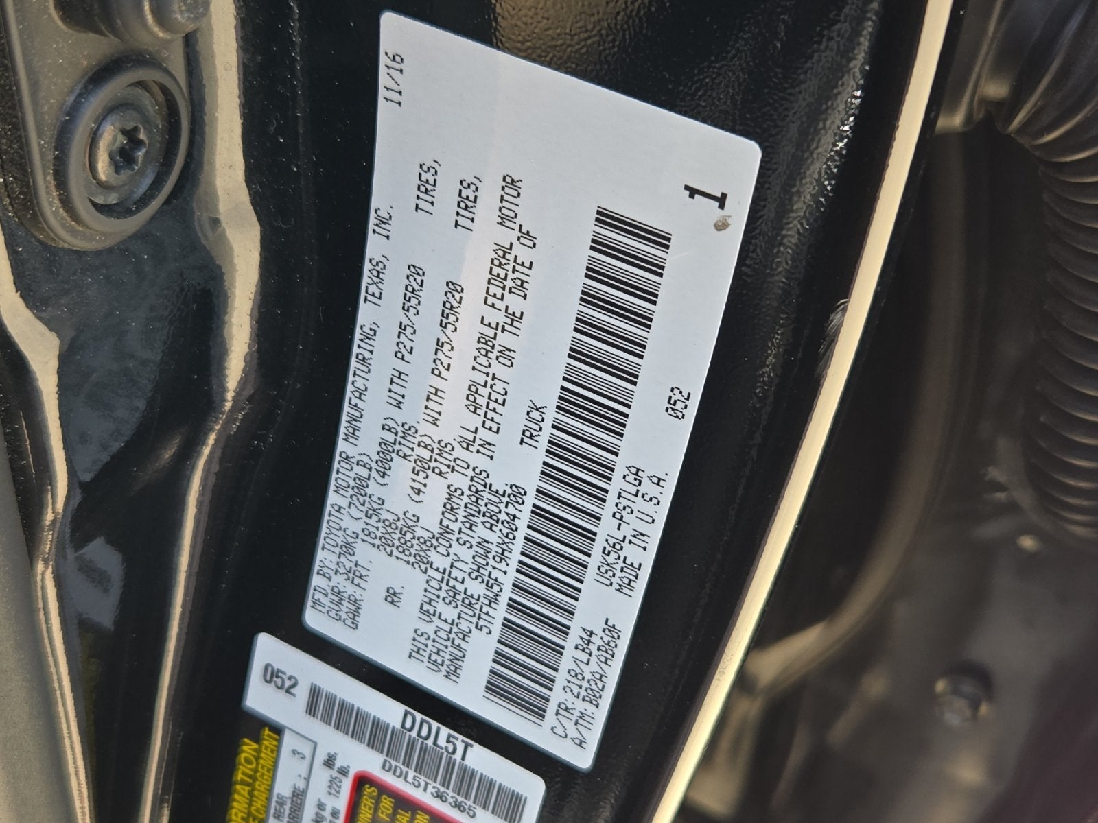 2017 Toyota Tundra Limited