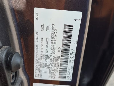 2025 Toyota Tundra Limited