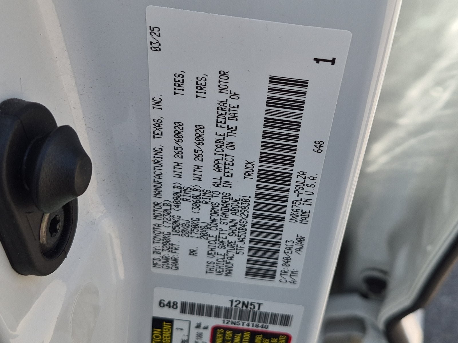 2025 Toyota Tundra Limited
