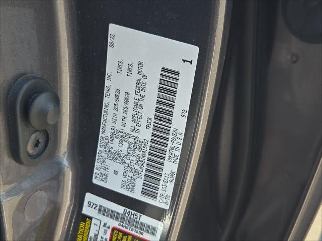 2022 Toyota Tundra SR5