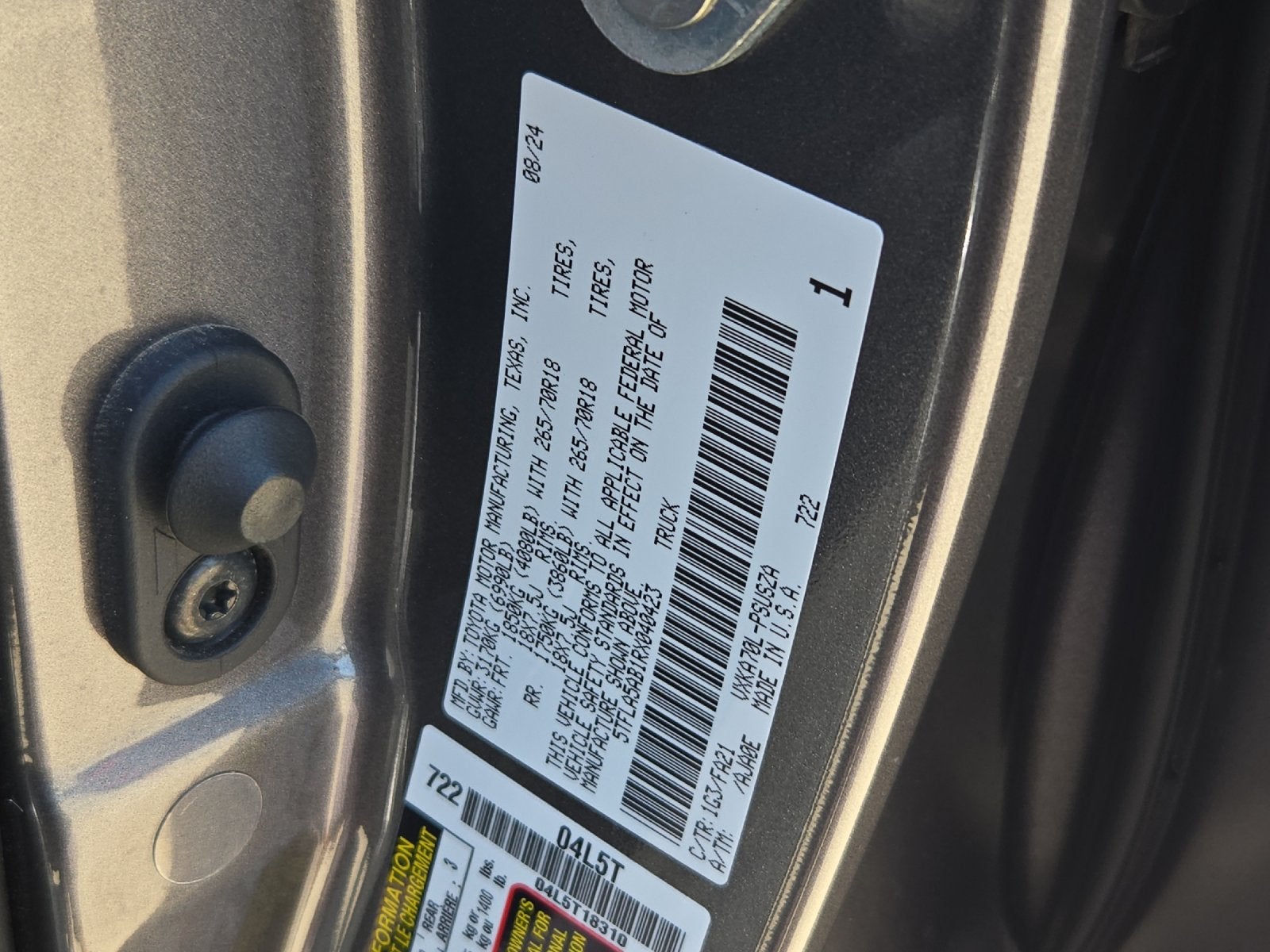 2024 Toyota Tundra SR5