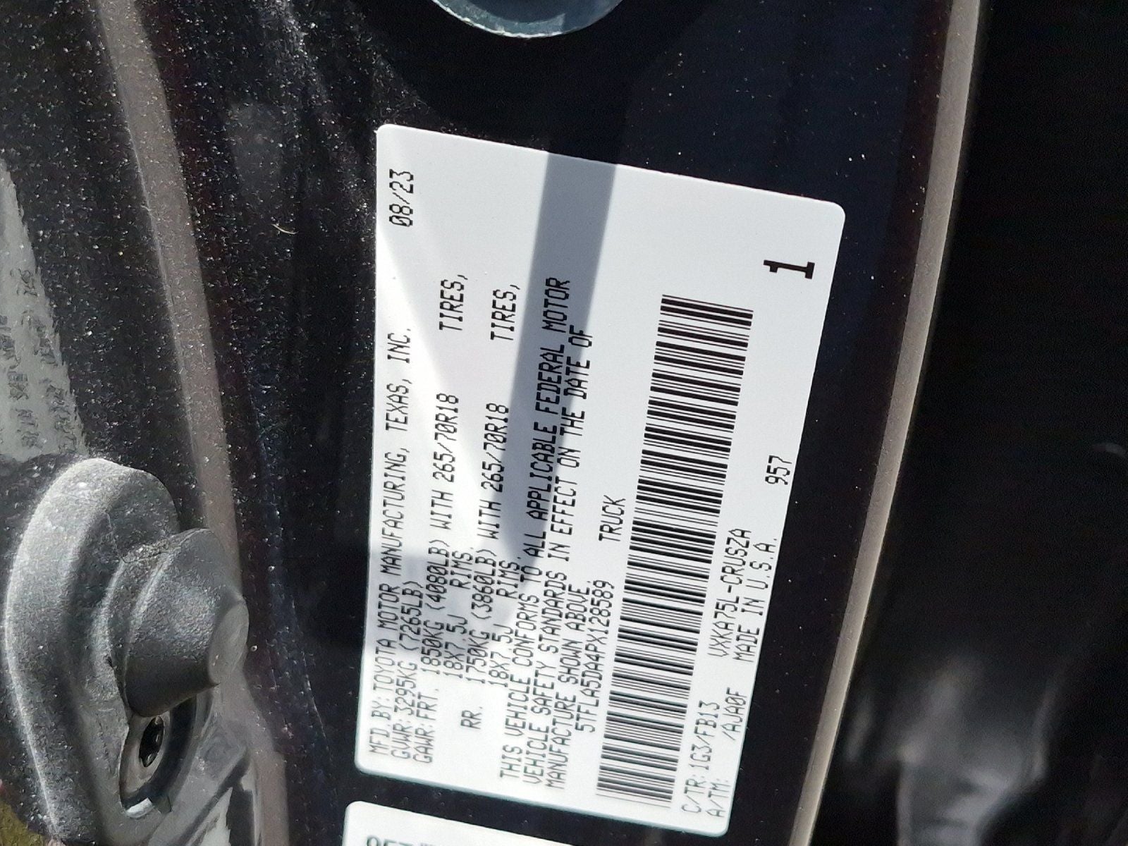 2023 Toyota Tundra SR5
