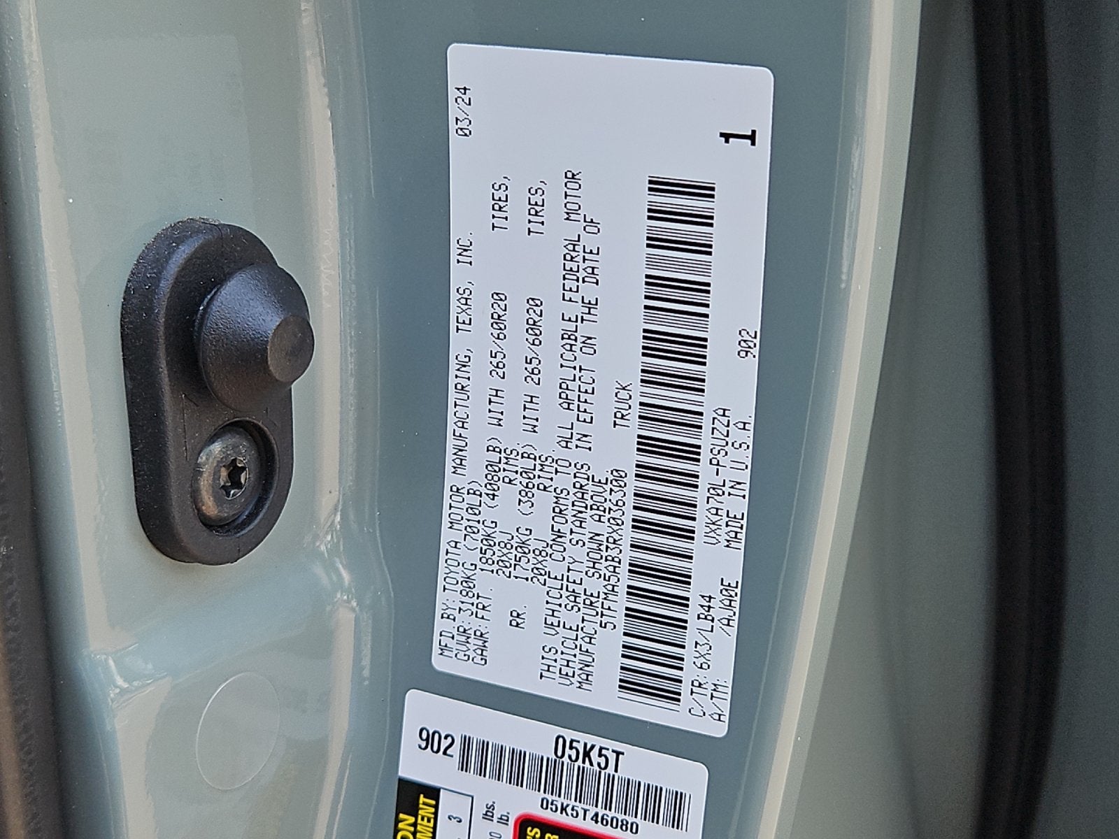 2024 Toyota Tundra 1794