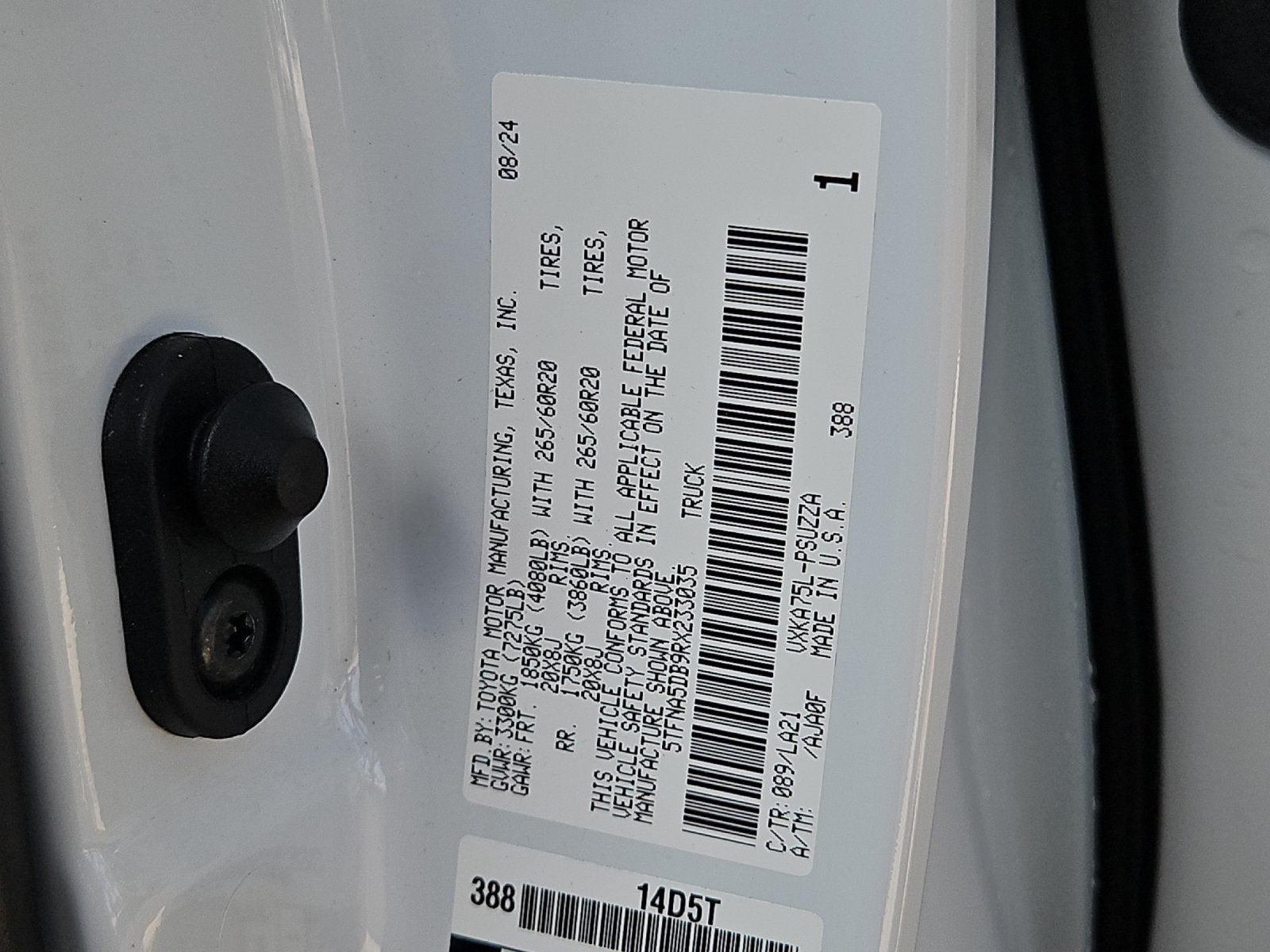 2024 Toyota Tundra Platinum