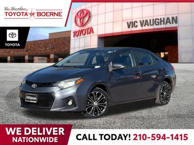 2015 Toyota Corolla S