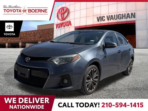 2015 Toyota Corolla S