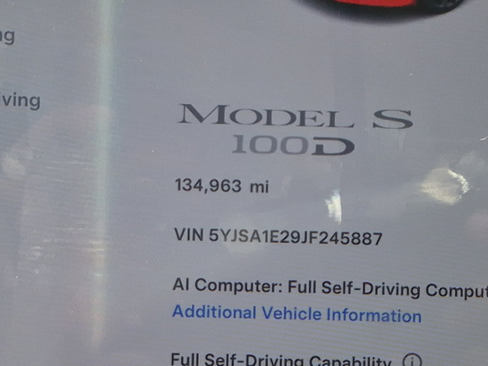 2018 Tesla S 100D