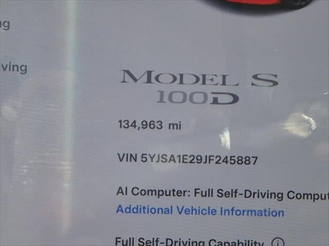 2018 Tesla S 100D