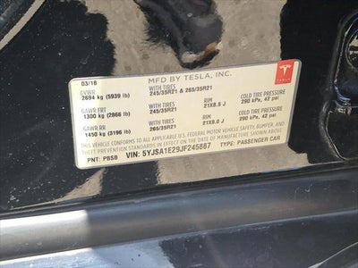 2018 Tesla S 100D