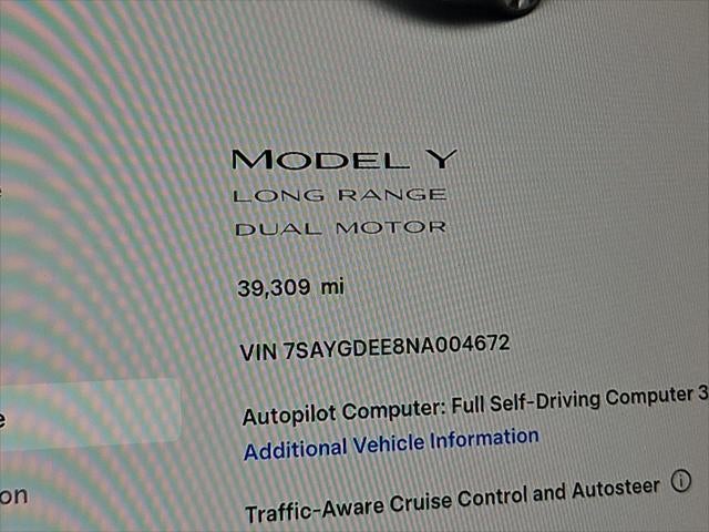 2022 Tesla Y Long Range