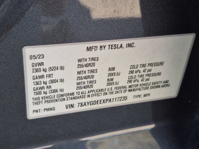 2023 Tesla Model Y Long Range