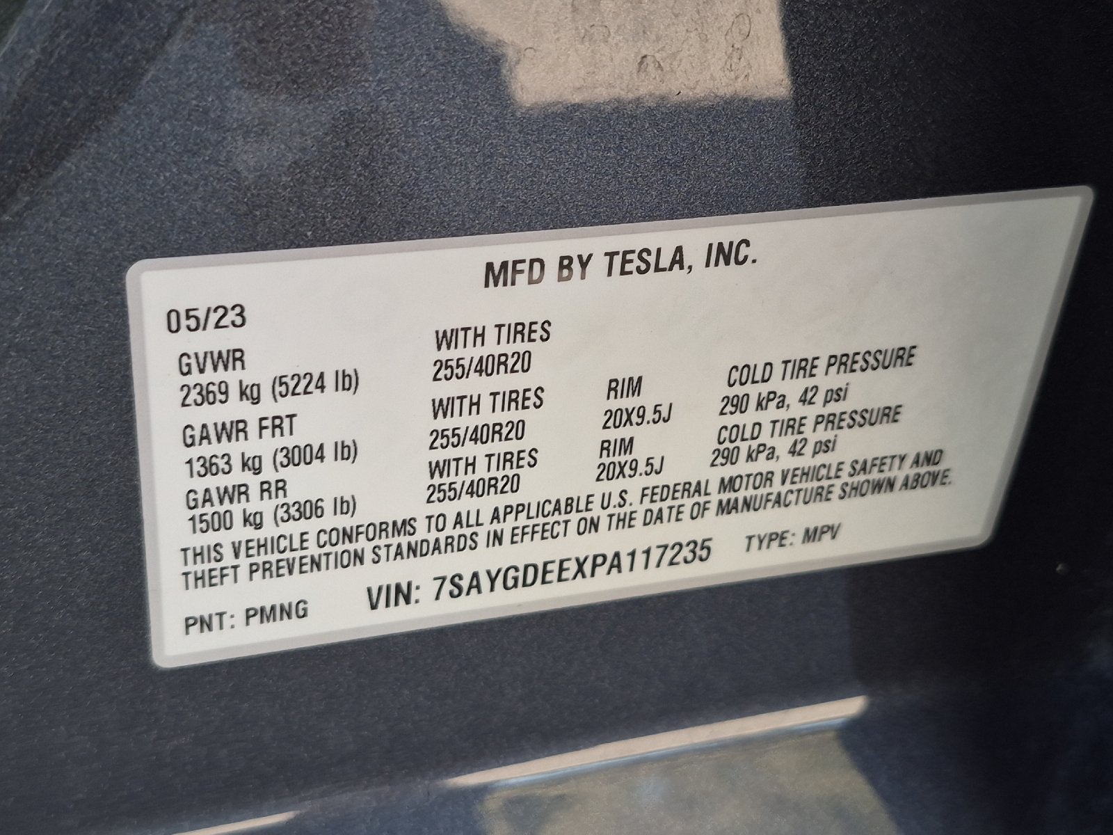 2023 Tesla Model Y Long Range