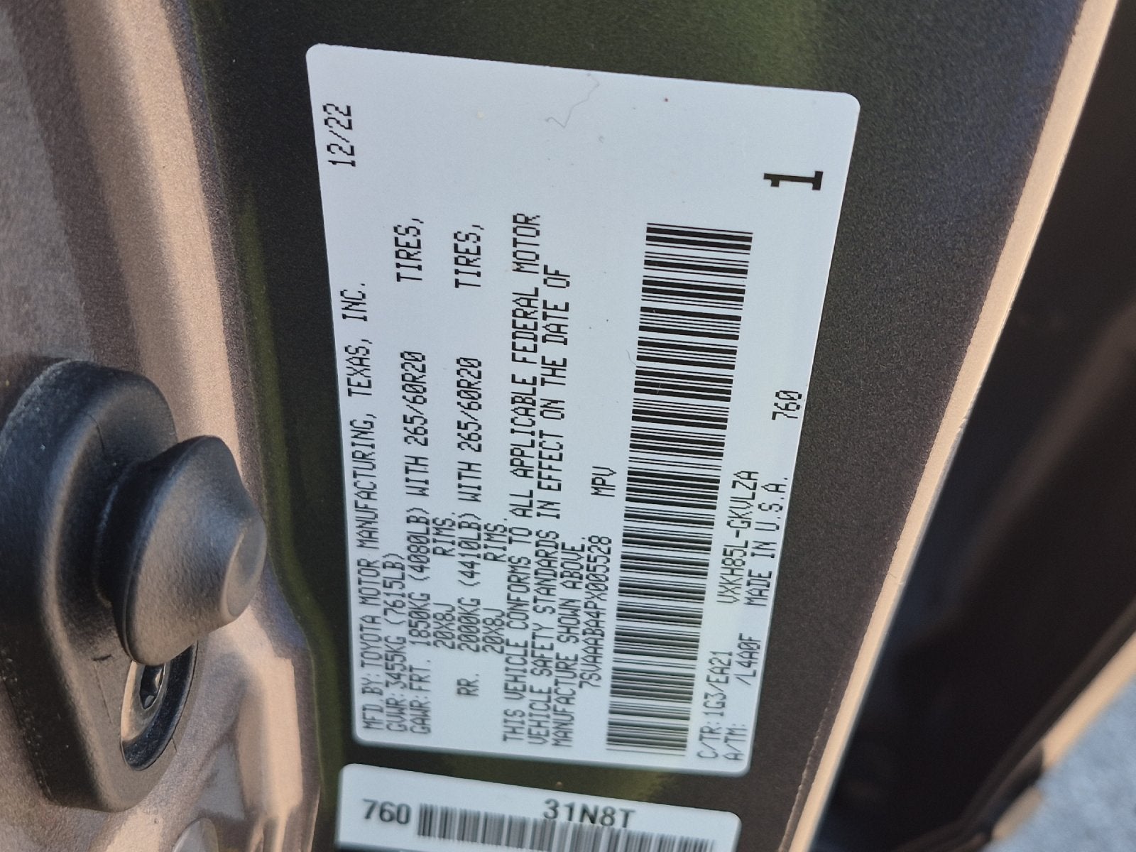 2023 Toyota Sequoia Limited