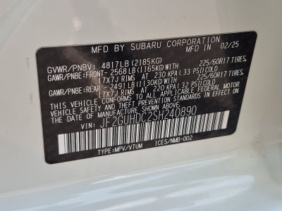 2025 Subaru Crosstrek Premium