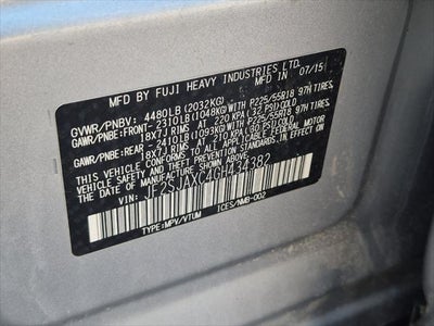 2016 Subaru Forester 2.5i Touring