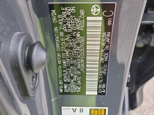 2025 Toyota Corolla Hybrid LE