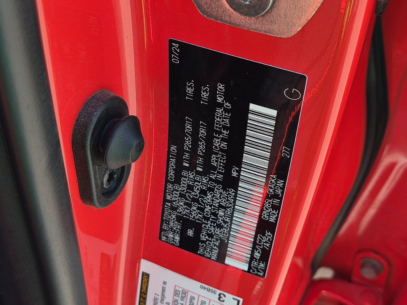 2024 Toyota 4Runner TRD Off-Road Premium
