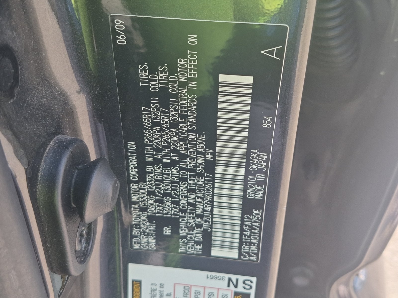 2009 Toyota 4Runner Sport