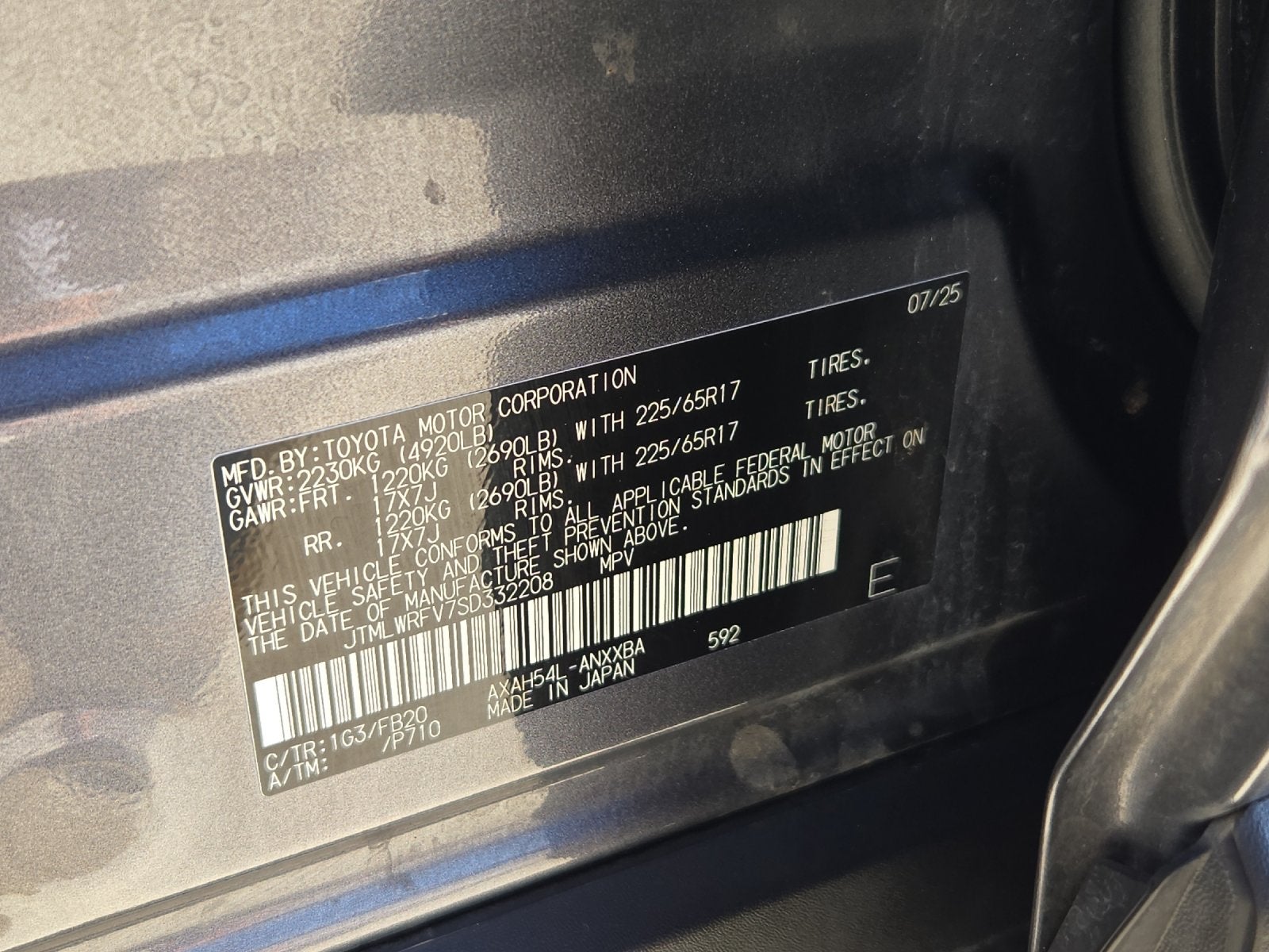 2025 Toyota RAV4 Hybrid LE