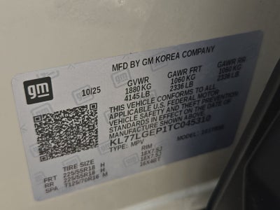2026 Chevrolet Trax 1RS