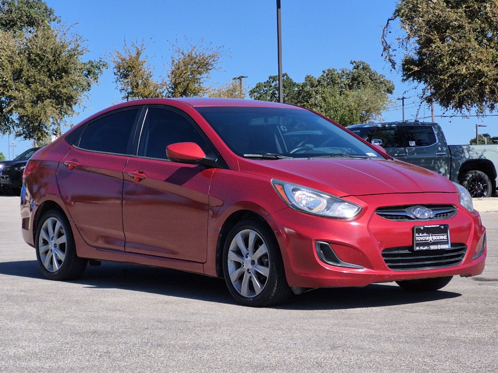 Used 2012 Hyundai Accent GLS with VIN KMHCU4AE6CU048243 for sale in Boerne, TX