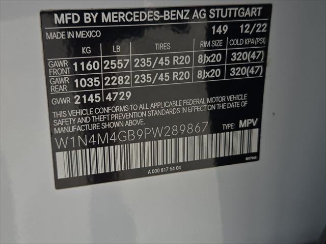 2023 Mercedes-Benz GLB GLB 250