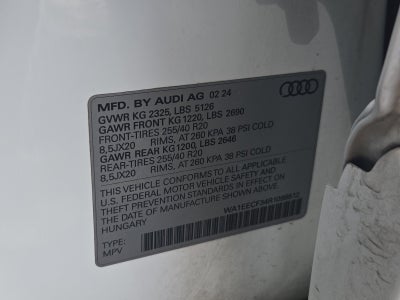 2024 Audi Q3 Premium Plus S Line quattro