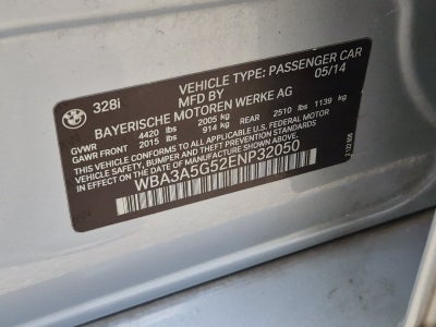 2014 BMW 328i 328i