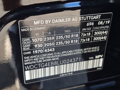 2020 Mercedes-Benz GLA GLA 250