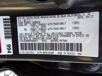 2023 Toyota Tacoma TRD Sport