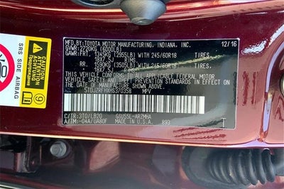 2017 Toyota Highlander XLE