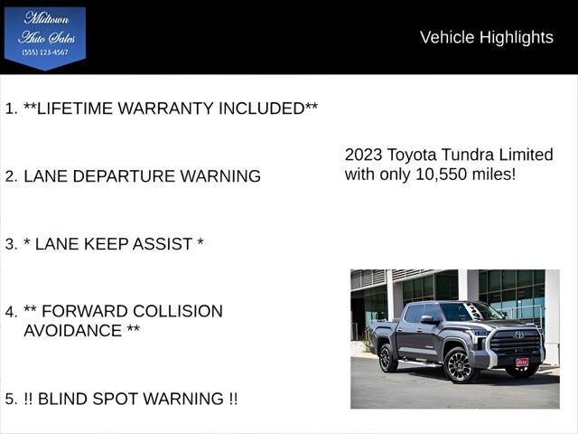 2023 Toyota Tundra Limited