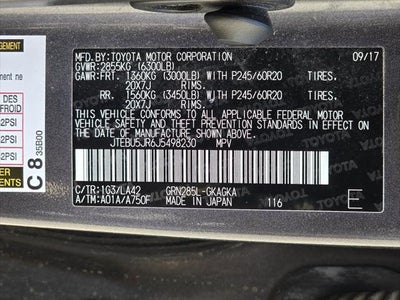 2018 Toyota 4Runner Limited