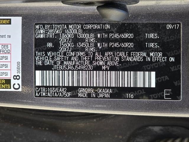 2018 Toyota 4Runner Limited