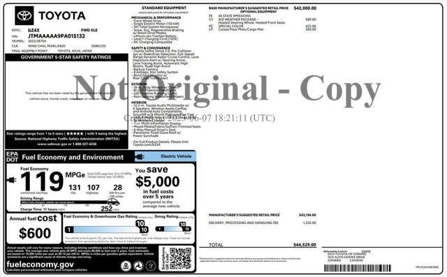 2023 Toyota bZ4X XLE