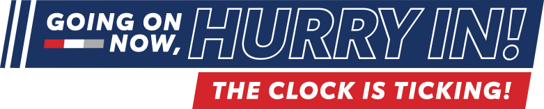 Going on now, hurry in! The clock is ticking!