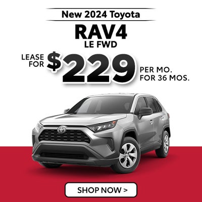New 2024 Toyota RAV4 LE FWD