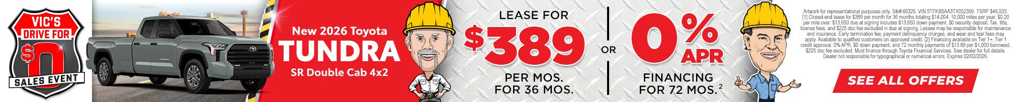 Tundra DRIVE FOR ZERO