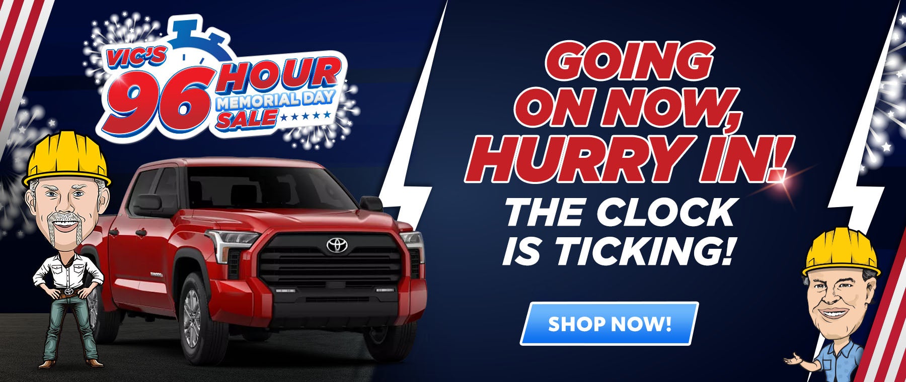 96 Hour Memorial Day Sale