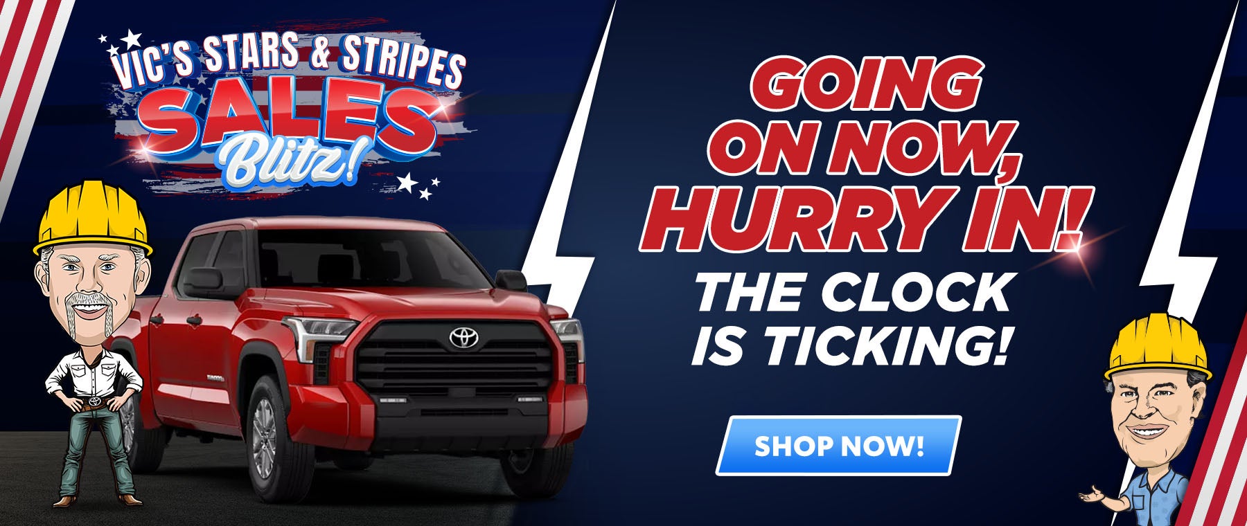 Stars & Stripes Sales Blitz